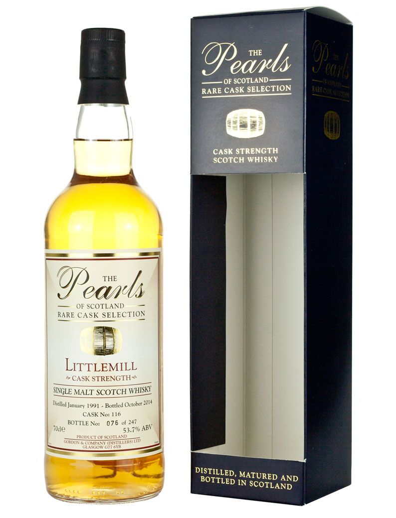 Littlemill 23 Year Old 1991 The Pearls of Scotland (2014)
